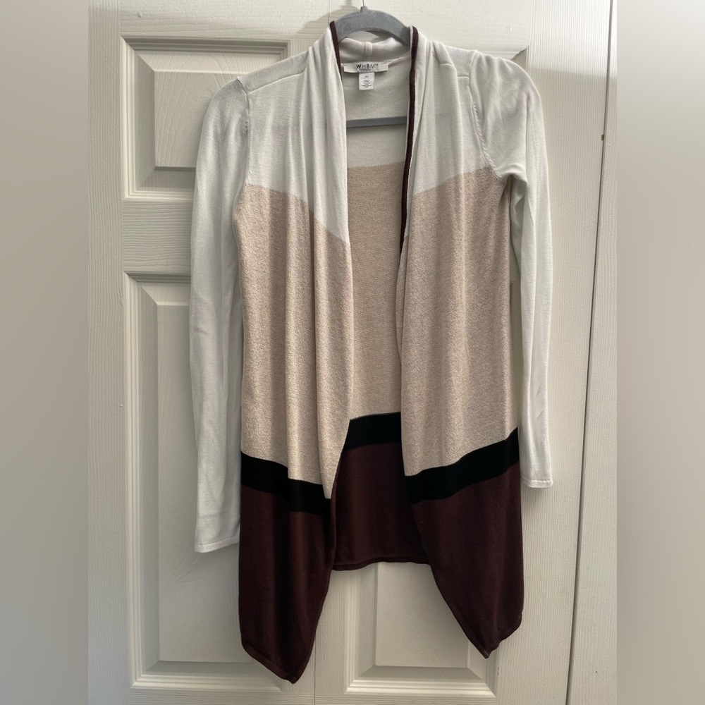 WHBM Multi colored cardigan